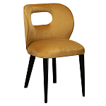 Стул велюровый горчичный Verified варинант исполнения - 3 | Loft Concept в Екатеринбурге