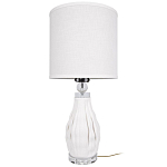 Настольная лампа керамическая бежевая Amazonia варинант исполнения - 3 | Loft Concept в Екатеринбурге