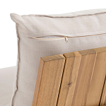 Двухместный диван для сада Acacia варинант исполнения - 6 | Loft Concept в Екатеринбурге