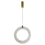 Подвесной светильник в форме кольца Cryptocrystalline Stone варинант исполнения - 7 | Loft Concept в Екатеринбурге