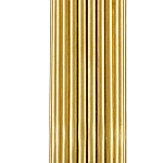 Подвесной светильник золотой в форме цилиндра из тонких металлических трубок  Long Tubular Lampshade варинант исполнения - 1 | Loft Concept в Екатеринбурге