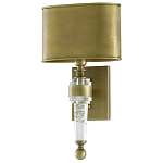 Бра с овальным абажуром на прозрачном основании Masculinity варинант исполнения - 3 | Loft Concept в Екатеринбурге