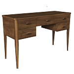 Стол письменный из массива бука Tasteful Furniture варинант исполнения - 1 | Loft Concept в Екатеринбурге