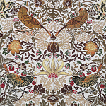 Мебельная ткань Гобелен William Morris кофейный цвет N 1114 варинант исполнения - 7 | Loft Concept в Екатеринбурге