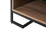 Стеллаж под TV в стиле лофт с открытыми полками и ящиками Urban Style Space варинант исполнения - 4 | Loft Concept в Екатеринбурге