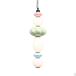 Подвесной светильник фигурный с керамическими элементами 24W LED Fragrant Light варинант исполнения - 2 | Loft Concept в Екатеринбурге