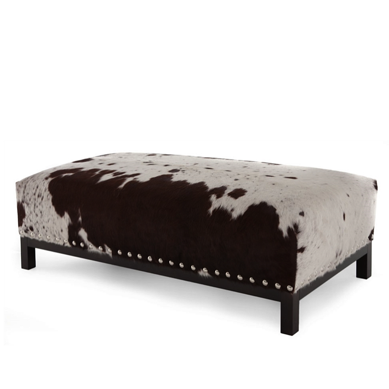 Банкетка Cowhide Bench Коричневый в Екатеринбурге | Loft Concept 