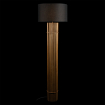 Торшер с металлическим золотым трубчатым основанием Fulgurite варинант исполнения - 3 | Loft Concept в Екатеринбурге