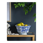 Чаша белая с синим цветочным узором Chino Dishes варинант исполнения - 4 | Loft Concept в Екатеринбурге