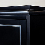Черный комод в стиле арт-деко Luciano варинант исполнения - 5 | Loft Concept в Екатеринбурге