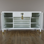 Комод-буфет Elsa Dreams White с открытыми полками   варинант исполнения - 3 | Loft Concept в Екатеринбурге