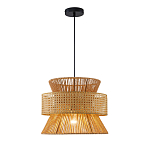 Подвесной светильник с абажуром из натуральных материалов Light Inside the Cell варинант исполнения - 2 | Loft Concept в Екатеринбурге