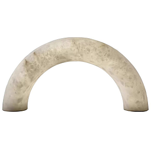 Прикроватная лампа из мрамора в форме дуги Rainbow Light