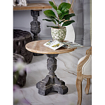 Столик кофейный с резным античным узором Antique Engraving варинант исполнения - 7 | Loft Concept в Екатеринбурге