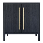 Современный Буфет Primo с 2 дверцами Черный дуб варинант исполнения - 6 | Loft Concept в Екатеринбурге