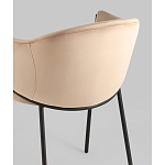 Стул Brace велюр капучино варинант исполнения - 3 | Loft Concept в Екатеринбурге