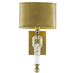 Бра с овальным абажуром на прозрачном основании Masculinity варинант исполнения - 2 | Loft Concept в Екатеринбурге