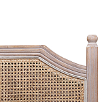 Изголовье кровати коричневое с обивкой из ротанга Olivia Headboard варинант исполнения - 2 | Loft Concept в Екатеринбурге