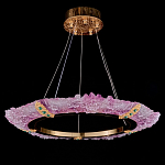 Люстра в форме кольца розовая Warm Pink Light варинант исполнения - 1 | Loft Concept в Екатеринбурге