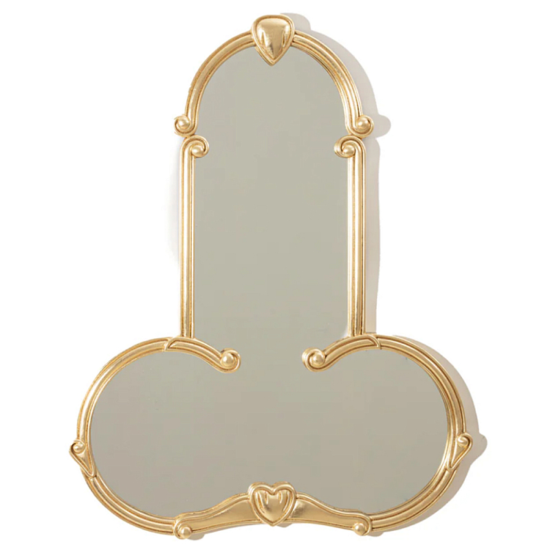 Зеркало SELETTI Liberty Mirror Man Золотой Зеркало SELETTI Liberty Mirror Man Золотой в Екатеринбурге | Loft Concept