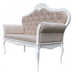 Диван в стиле прованс Montmartre Provence Sofa Beige White варинант исполнения - 2 | Loft Concept в Екатеринбурге