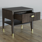 Прикроватная тумбочка с ящиком Elsa Dreams Walnut варинант исполнения - 2 | Loft Concept в Екатеринбурге