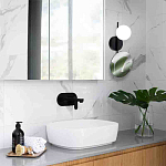 Бра с шарообразным плафоном и зеркальным круглым элементом Lunar Echo варинант исполнения - 2 | Loft Concept в Екатеринбурге