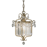 Люстра подвесная со стеклянными подвесками Feiss варинант исполнения - 1 | Loft Concept в Екатеринбурге