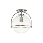 Потолочный светильник с прозрачным стеклянным шаром с эффектом пузырьков Hinkley варинант исполнения - 7 | Loft Concept в Екатеринбурге