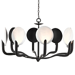 Люстра с плафонами в виде черно-белых дисков Ideal Shade Combination варинант исполнения - 4 | Loft Concept в Екатеринбурге