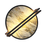 Бра круглое Sun Lighting 1 варинант исполнения - 1 | Loft Concept в Екатеринбурге