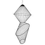 Подвесной светильник из металла Figured Beam варинант исполнения - 1 | Loft Concept в Екатеринбурге