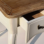 Прикроватная тумба в стиле прованс Oak Montmartre Provence Bedside Table варинант исполнения - 2 | Loft Concept в Екатеринбурге