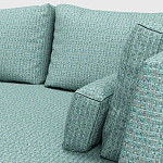 Мебельная ткань Шенилл бирюзовый цвет 142 см T4-61 варинант исполнения - 8 | Loft Concept в Екатеринбурге