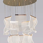 Потолочная люстра каскадная светодиодная Ethereality Sail варинант исполнения - 2 | Loft Concept в Екатеринбурге