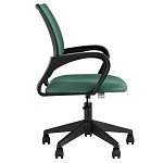 Офисное кресло с основанием из черного пластика Desk chairs Green варинант исполнения - 3 | Loft Concept в Екатеринбурге