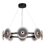 Люстра с плафонами из фактурного двойного стекла Heterochromia варинант исполнения - 4 | Loft Concept в Екатеринбурге