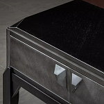 Консоль прямоугольная серая с 4-мя выдвижными ящиками Grany варинант исполнения - 5 | Loft Concept в Екатеринбурге