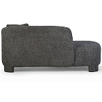 Кушетка серая с обивкой букле Thalia Grey Boucle Sofa варинант исполнения - 3 | Loft Concept в Екатеринбурге