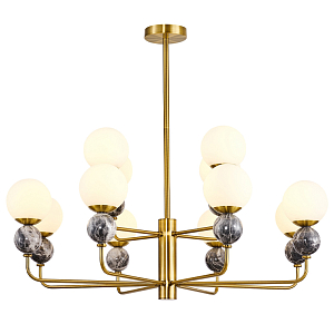 Двухъярусная Люстра Black Marble Decor