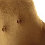 Кресло велюровое золотистого цвета Diaspro Gold  Armchair варинант исполнения - 4 | Loft Concept в Екатеринбурге