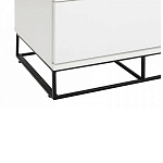 Комод белый с 3-мя ящиками Strict Lines  варинант исполнения - 4 | Loft Concept в Екатеринбурге