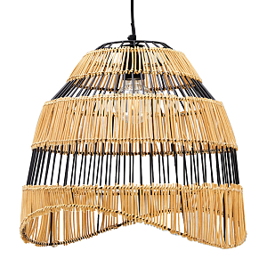 Люстра с плетеным абажуром Narayan Wicker Chandelier