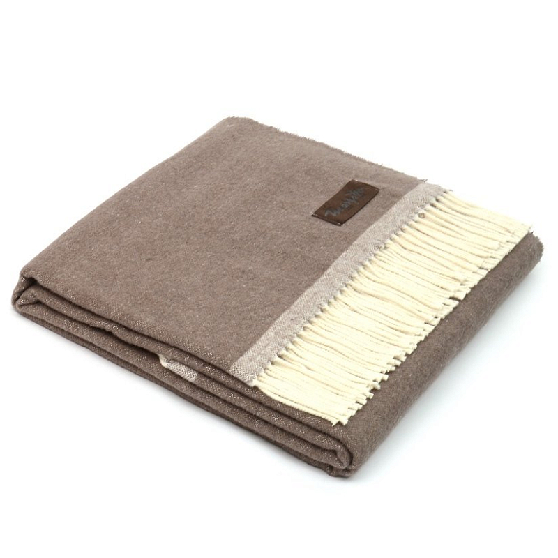 Плед SARA 1000 Marzotto Серый в Екатеринбурге | Loft Concept 