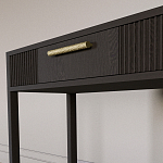 Элегантная Консоль Primo с выдвижным ящиком Темный орех варинант исполнения - 3 | Loft Concept в Екатеринбурге