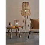 Торшер с плетеным металлическим плафоном Wicker Iron Lamp варинант исполнения - 4 | Loft Concept в Екатеринбурге