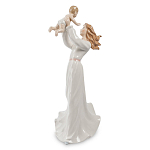 Статуэтка фарфоровая Девушка с ребенком Charming Statuette варинант исполнения - 2 | Loft Concept в Екатеринбурге