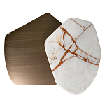 Столик журнальный Promontory с мрамором варинант исполнения - 2 | Loft Concept в Екатеринбурге