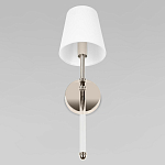 Бра с белым тканевым плафоном в форме конуса и металлическим основанием Nicoleta варинант исполнения - 4 | Loft Concept в Екатеринбурге