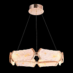 Люстра кольцевая с текстурным природным рисунком IceFlame варинант исполнения - 3 | Loft Concept в Екатеринбурге